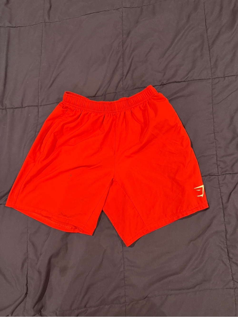 Men’s Gymshark red shorts Size S